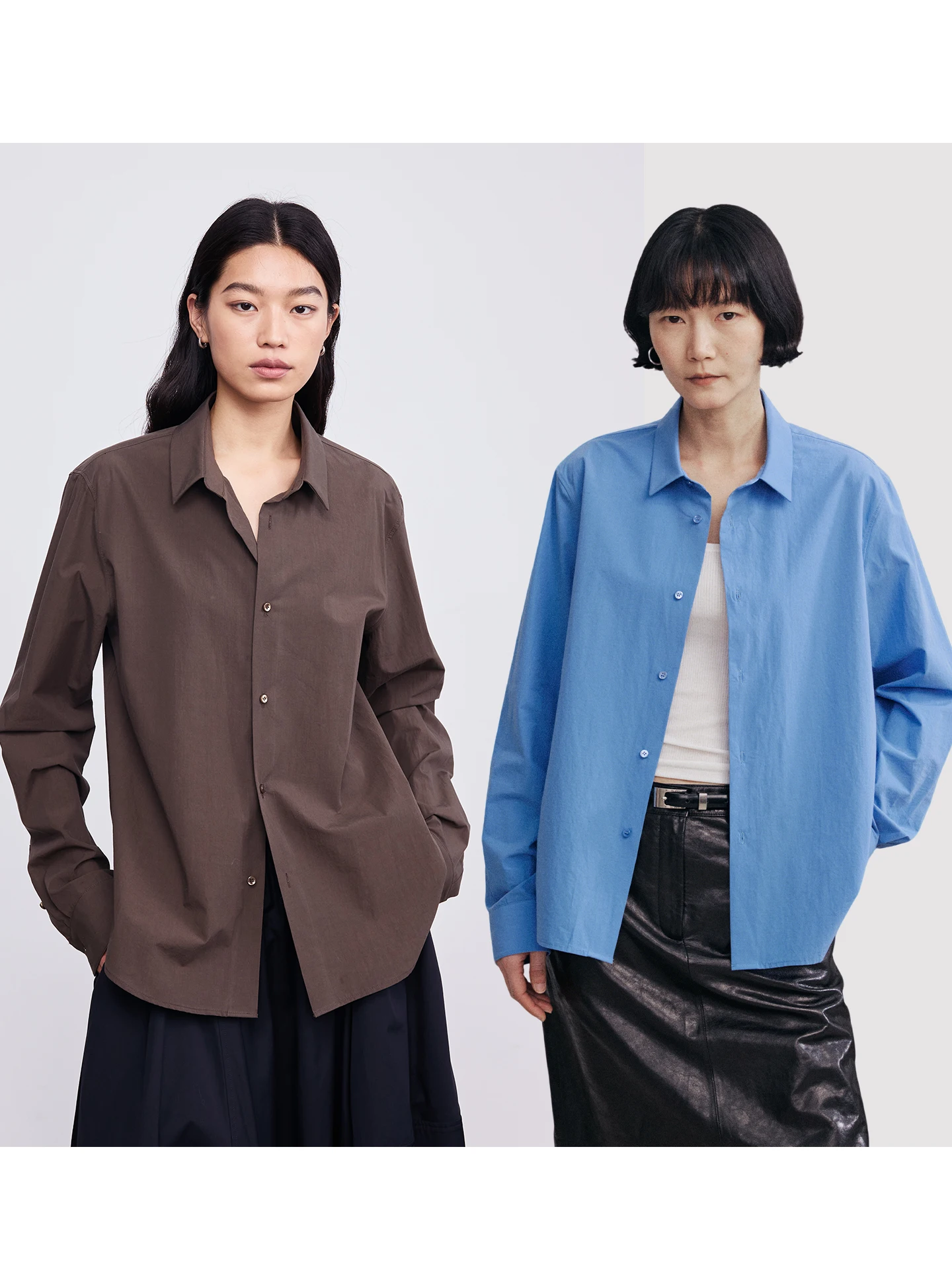 

Ayuko High Quality Pure Cotton Japanese Kishū Dried High Quality All-Match Flip Collar Shirt Casual Style Long Sleeve Women's...