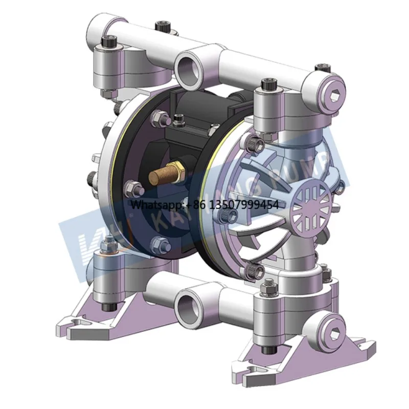 

With a Single Layer of Wear-Resistant Diaphragm Mini Plastic/Polypropylene Pneumatic Pump for Water Transfer