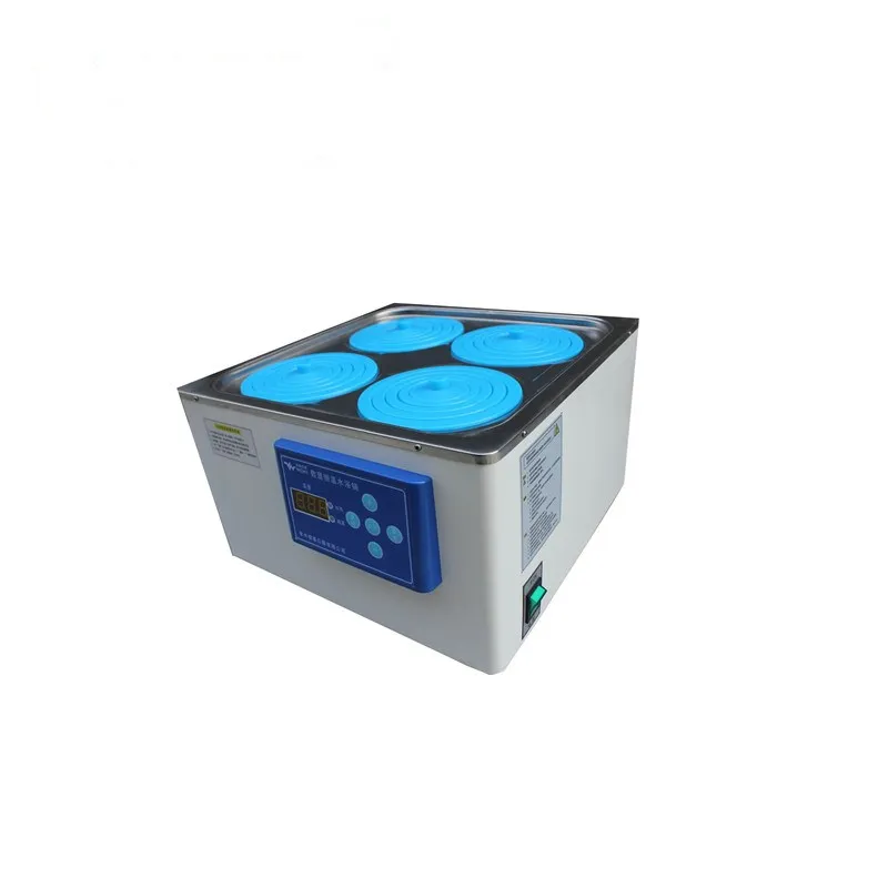 Double row four hole electric heating constant temperature water bath biomedical water bath