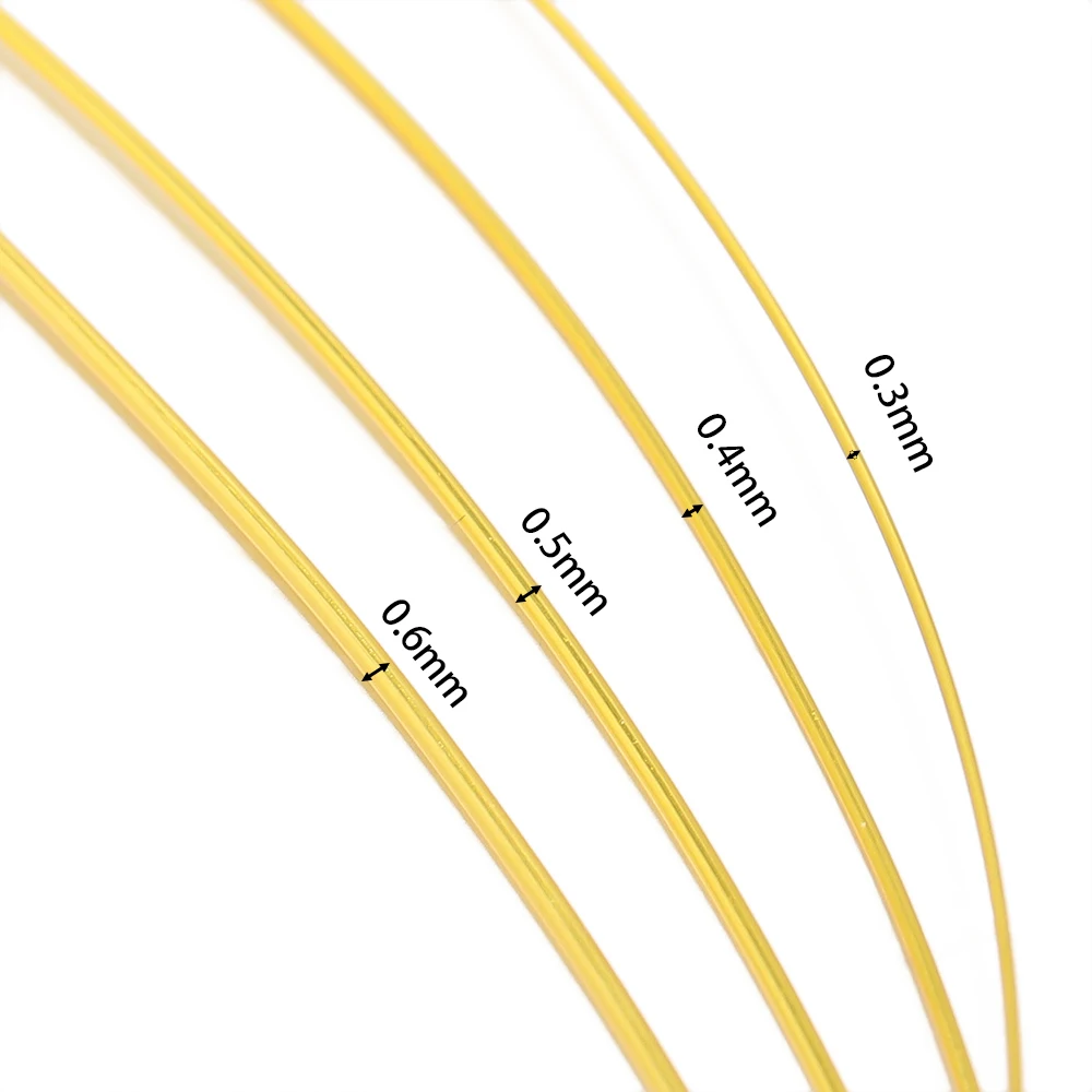 1 لفة 0.3-0.6 مللي متر الأسلاك النحاسية ل قلادة سوار DIY Colorfast الديكور سلك مجوهرات الحبل سلسلة الحرفية صنع الملحقات