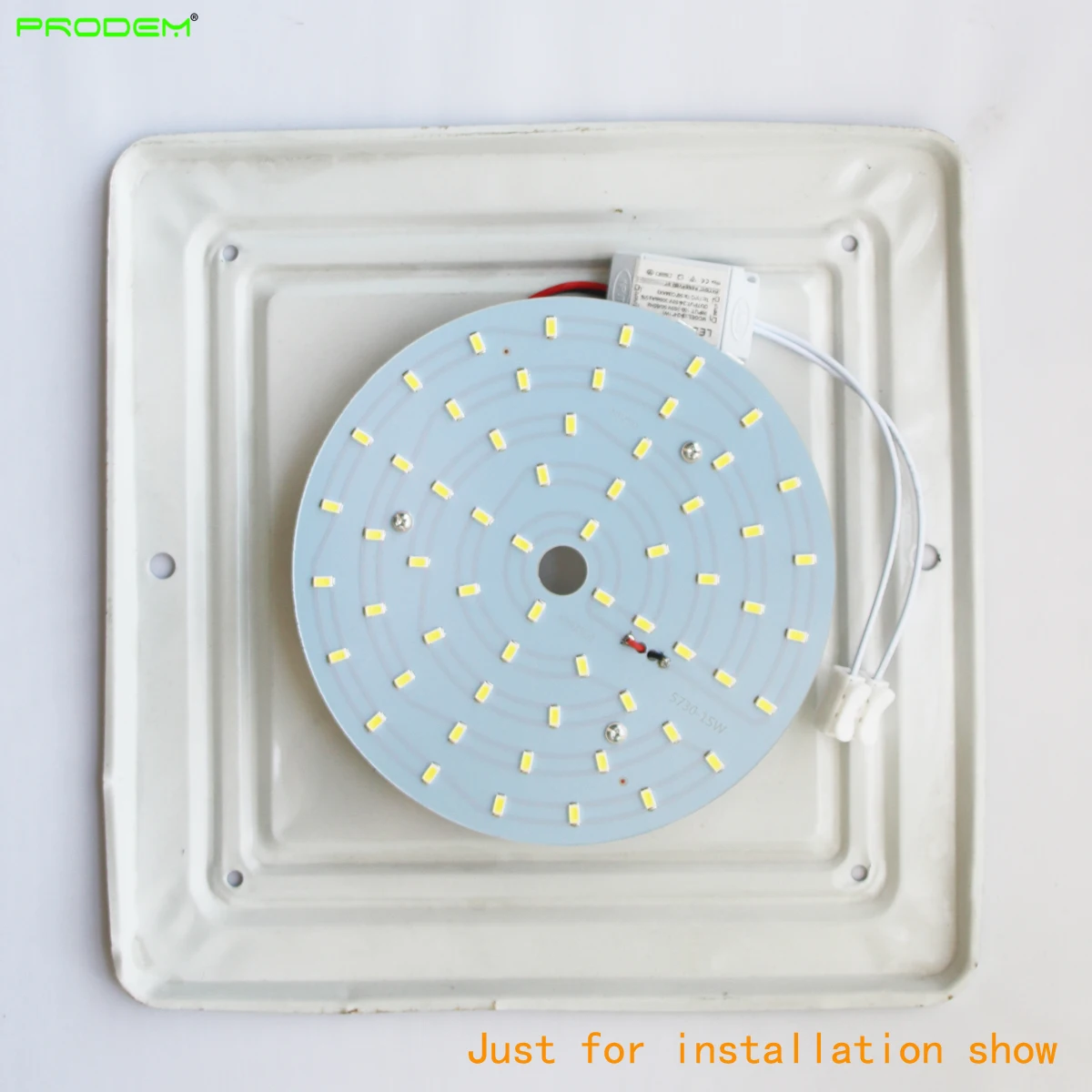 Fluorescent Tube Teplacement 15W Disc LED Ceiling Light Techo dia16cm 220V 230V 240V PCB = 30W Circular 2D Surface Mounted