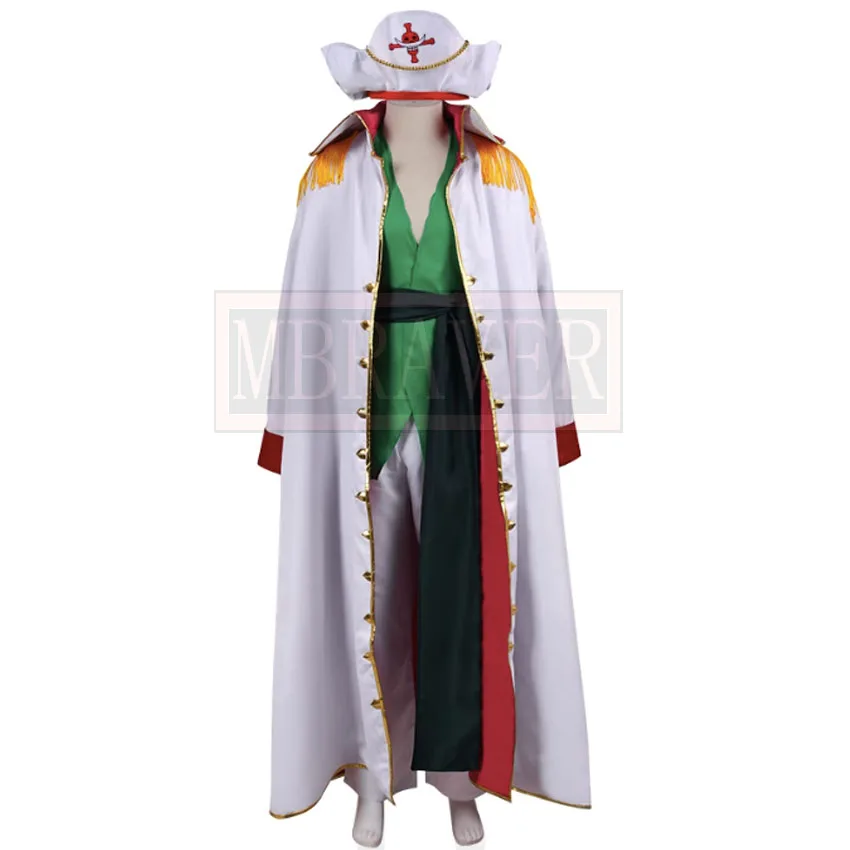 

Edward Newgate Whitebeard Cosplay Costume Halloween Party Christmas Uniform Custom Made Any Size