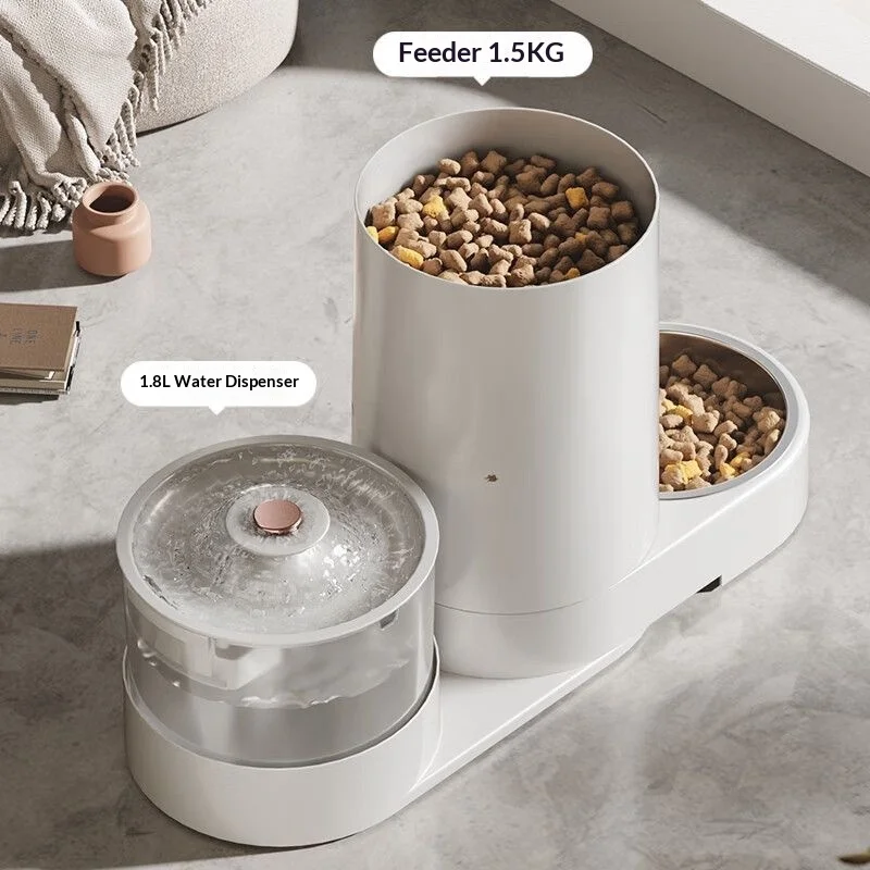 Comedero y bebedero automático para perros y gatos, agua fresca - imagen 4