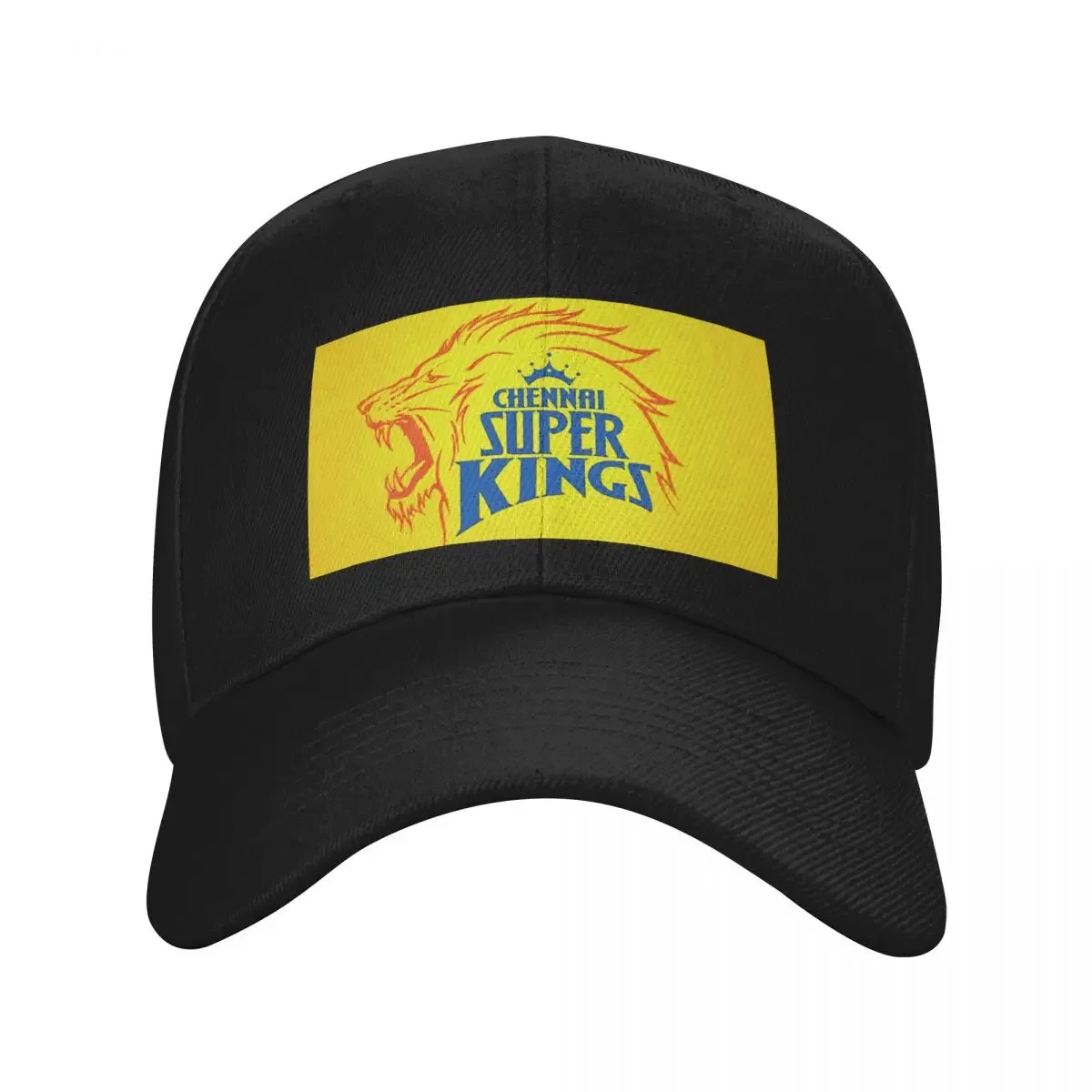 

Chennai Super Kings (CSK) IPL Team 2022 Flat Mask, Baseball Cap western Hat custom caps Men's Caps Women's