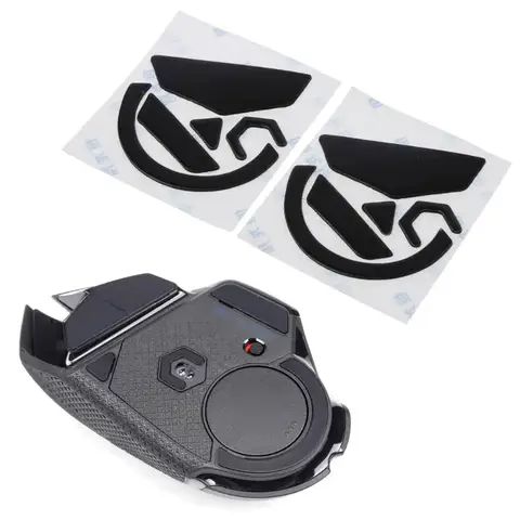 2 Sets 0.6mm Black Mouse Feet Mouse Skates Mouse Stickers Pad for Logitech G502 HERO LIGHTSPEED Mouse