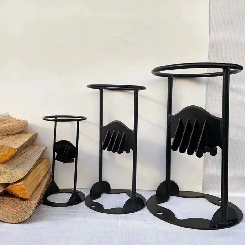 مقسم سجل يدوي يستخدم لتقسيم الحطب في الهواء الطلق أدوات البقاء على قيد الحياة ملحقات لوازم التخييم فاصل الخشب الاحترافي