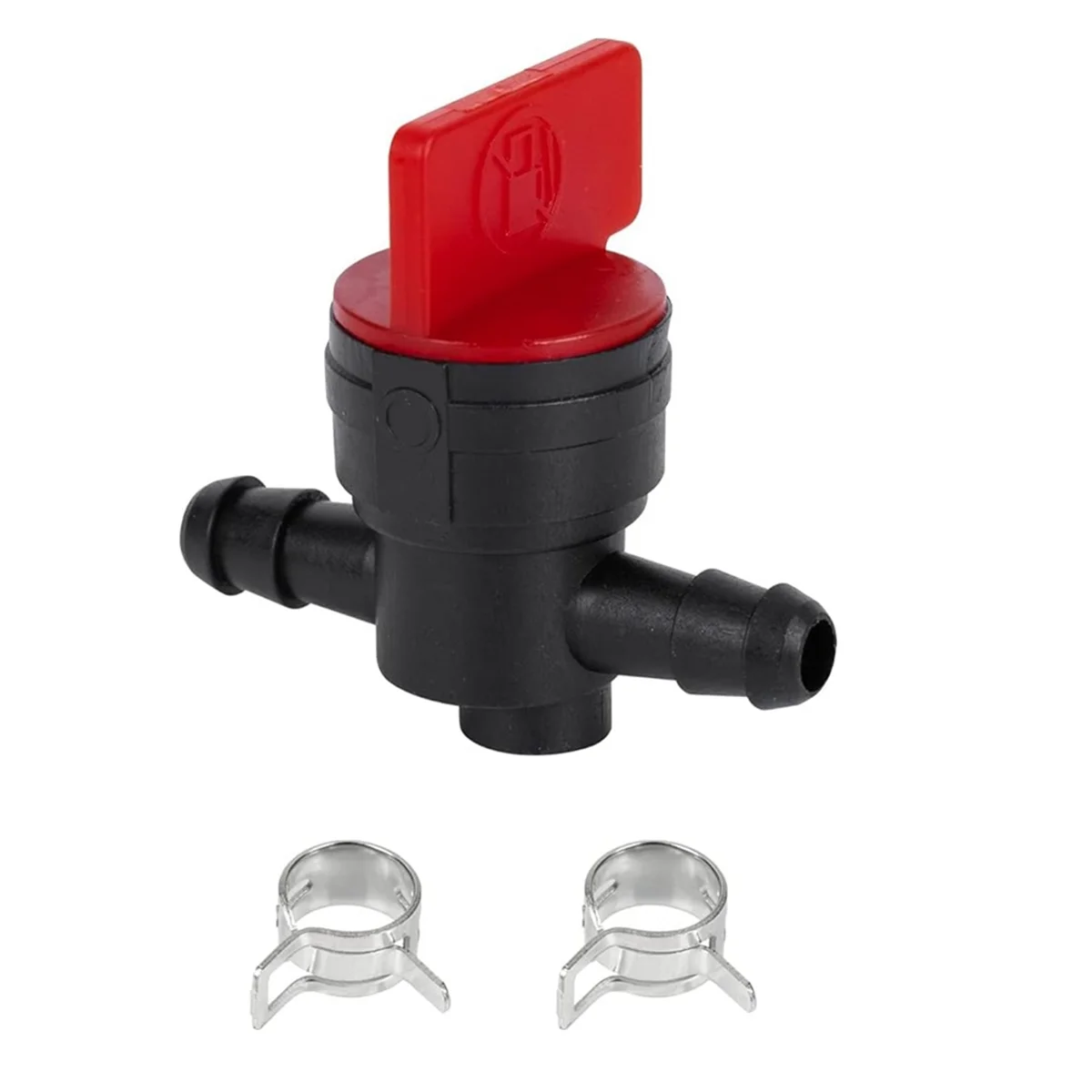 5 pièces 494768 698183   Valve d'arrêt de carburant avec pince pour conduite de carburant de 1/4 pouces, Briggs & Stratton Murray Toro, tracteur de pelouse G