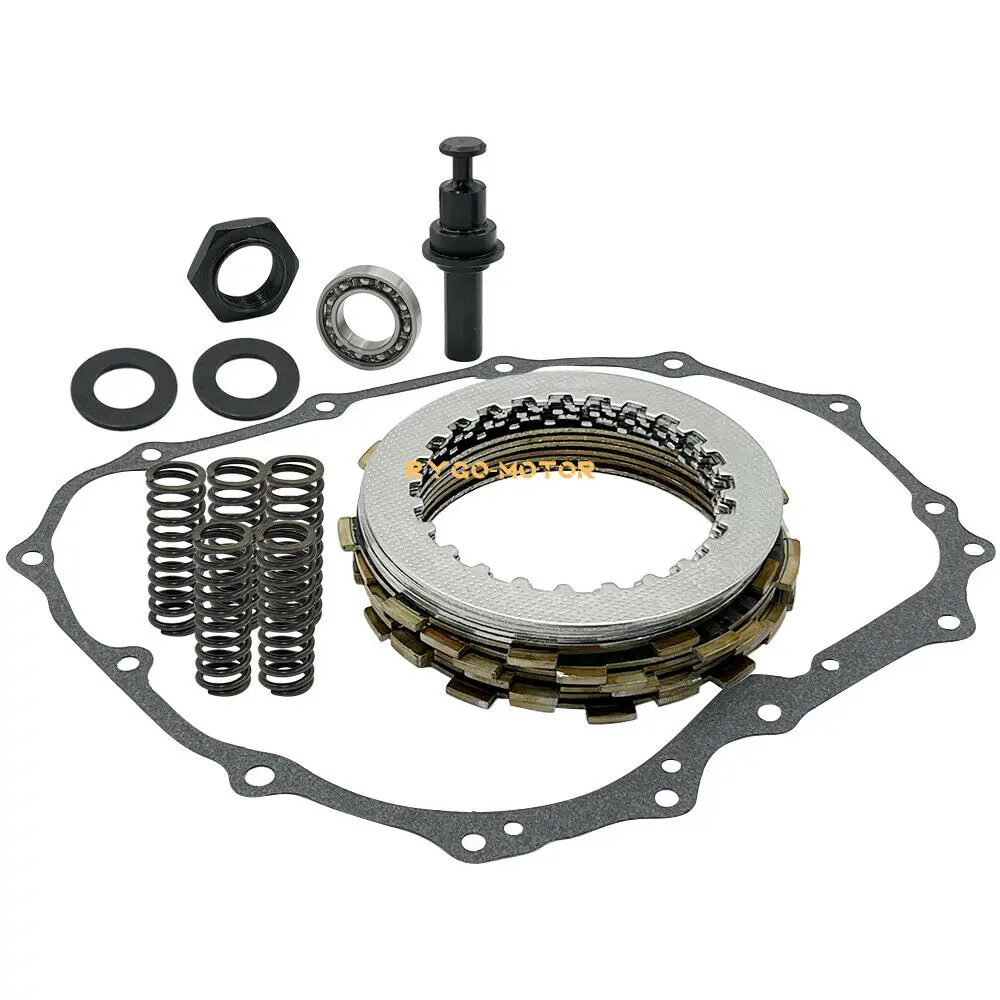 Clutch Kit Heavy Duty Springs & Lifter Pin W/Gasket for Honda Sportrax 400 TRX400EX TRX400X 1999-2014