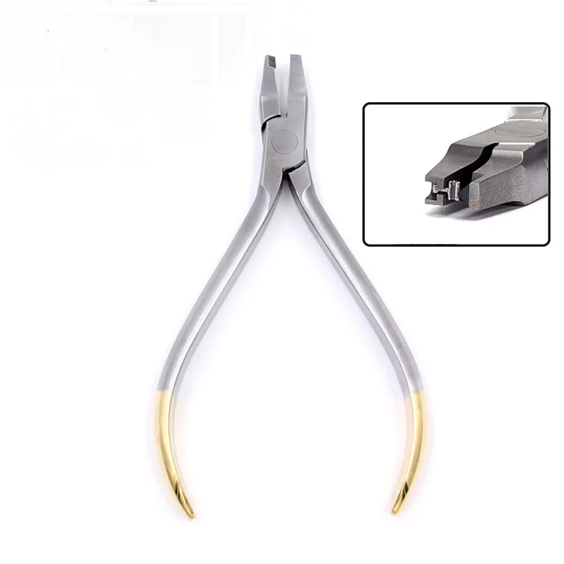 

Dental Orthodontic Pliers Instrument Dental Crimpable Hook Placement Plier Stainless Steel Free Hook Clamp Forceps Dentist Tools