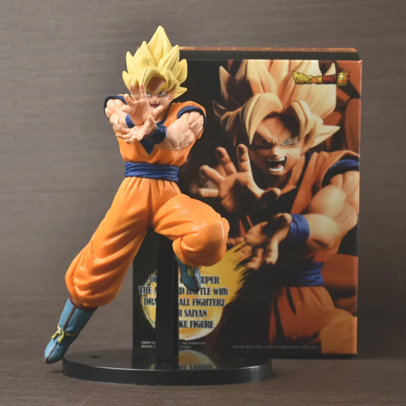 

Dragon Ball фигурка супер сайяна Son Goku Коллекционные Фигурки для детей Фигурки Модели Игрушек