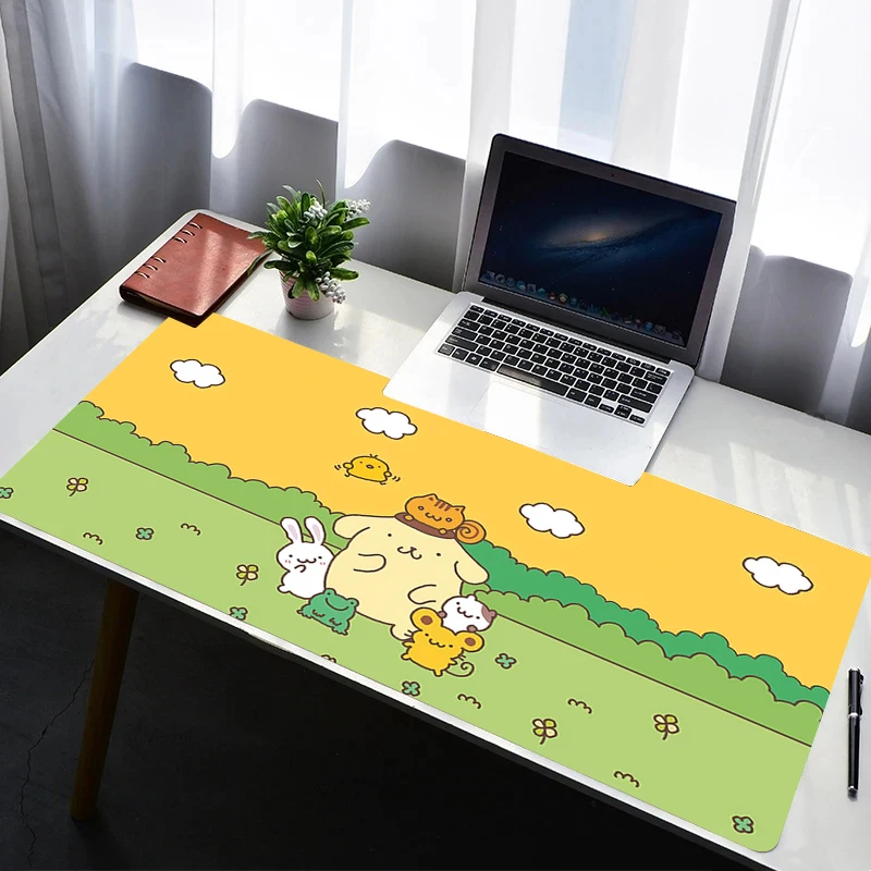 Mouse Pad PC Non Slip Rubber HD Mousepad Laptop P-pompompurin Gamer Cabinet Keyboard Pad Office Computer Gaming Desk Mouse Mat