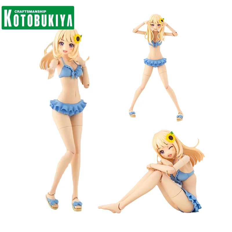 KOTOBUKIYA Anime Figure Sousaishojoteien JK028 Madoka Yuki Swimwear Limited Edition Action Figures Model Toys Gifts for Kids