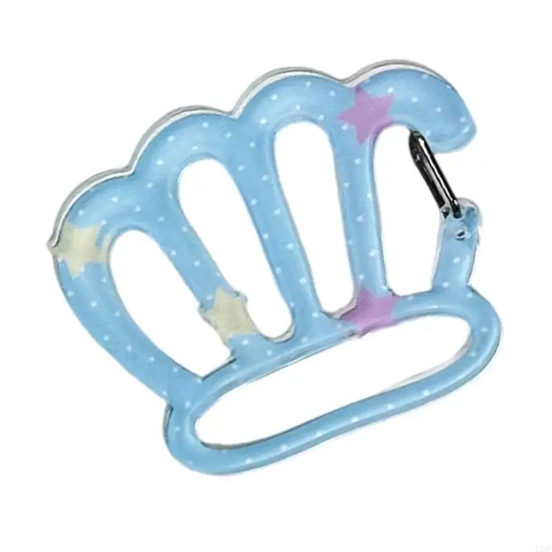 Acryl Carabiner Schlüsselbund Charme für Taschen und Accessoires Frauen Rucksack Anhänger – Detail 2