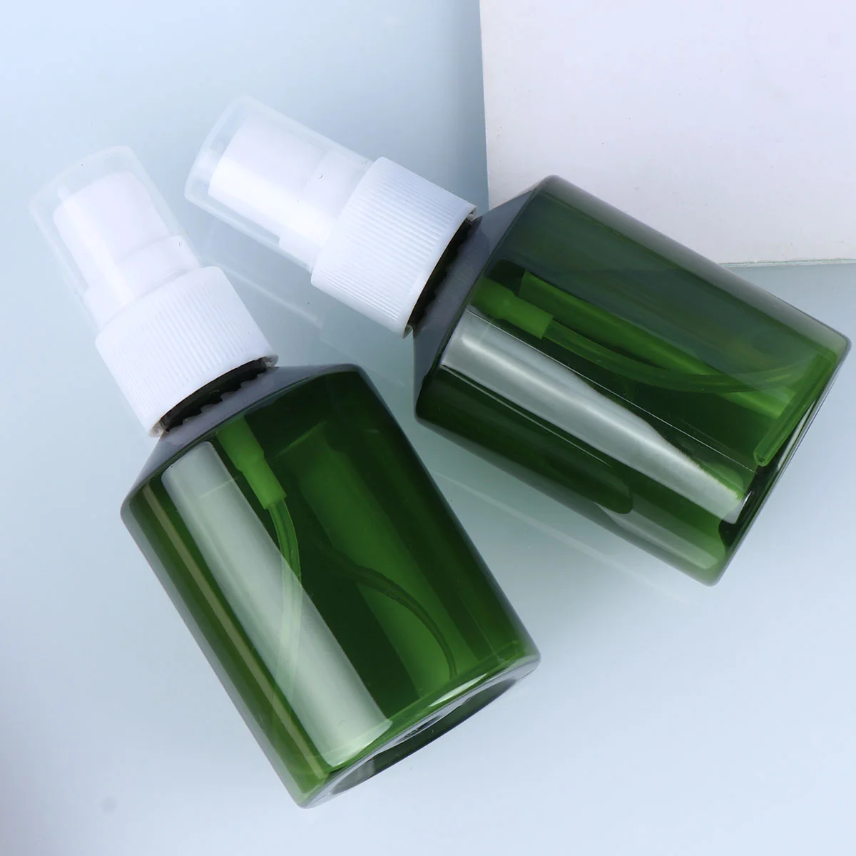 12 Pcs Spray Bottles Subpackaging Storage Green Refillable Atomizer