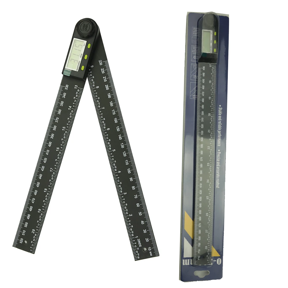 Hohe Precis300mm Digital Meter Winkel Neigungsmesser Winkel Digitale Lineal Elektronen Goniometer Winkelmesser Winkel finder Mess Werkzeug