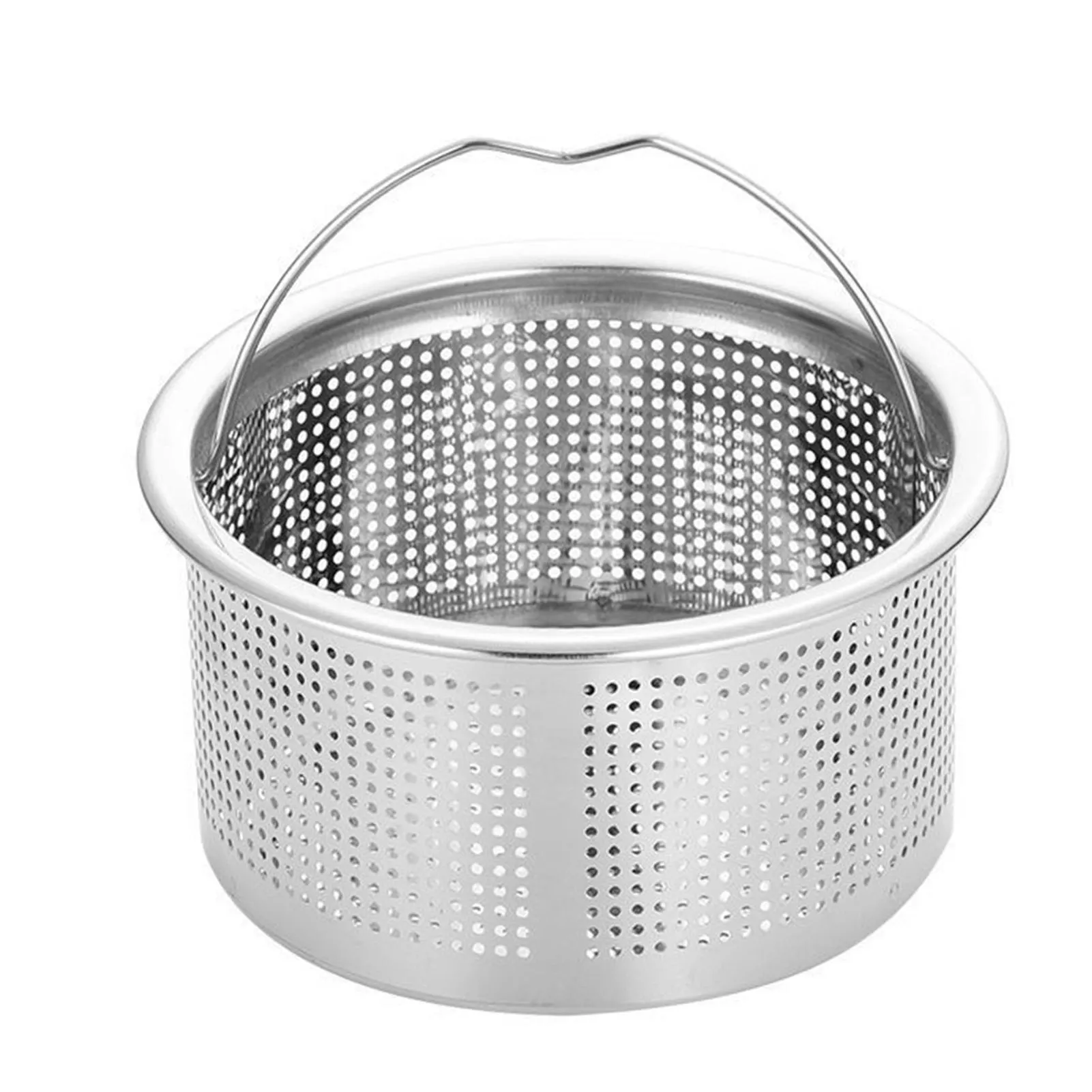 Kitchen Sink Strainer 304 Stainless Steel Deep Sink Strainer Basket Sink Garbage Deep Cup Filter Kitchen Accessoriees