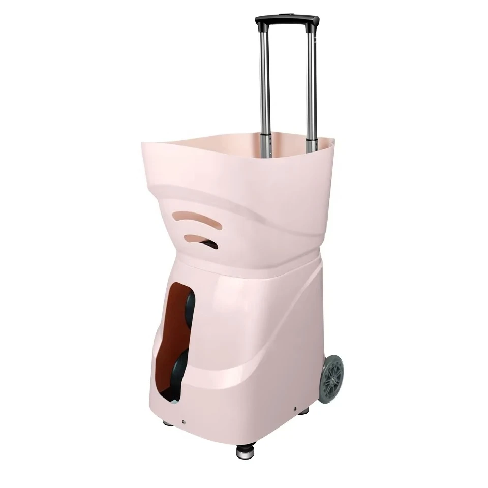 Heißer Verkauf Auto Tennis Trainer Custom Logo Padel Tennis Ball Maschine mit Tragbare App Fernbedienung Training für Praxis