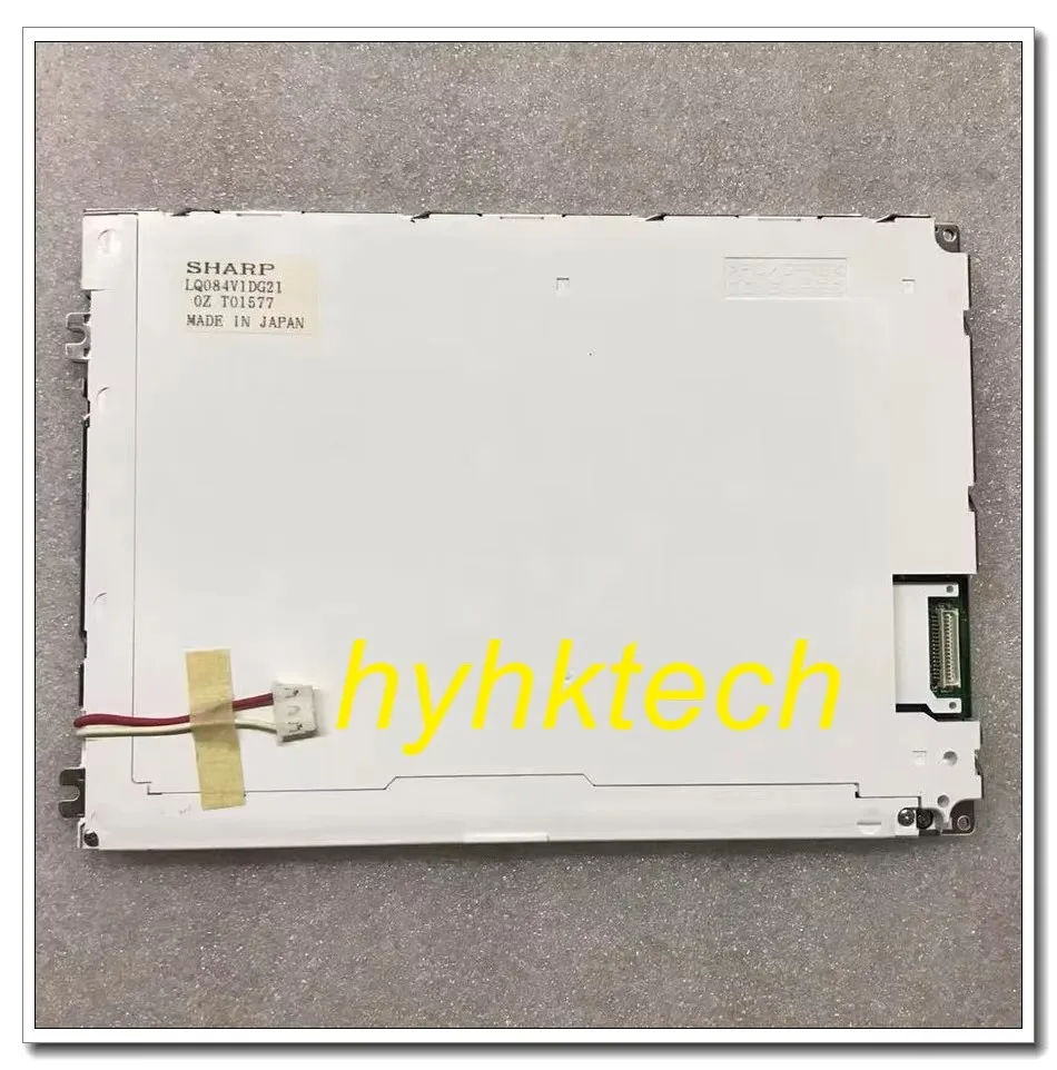 LQ084V1DG21 LQ084V1DG21E شاشة LCD صناعية مقاس 8.4 بوصة، درجة جديدة وA+ في المخزون، اختبار العمل قبل الشحن.