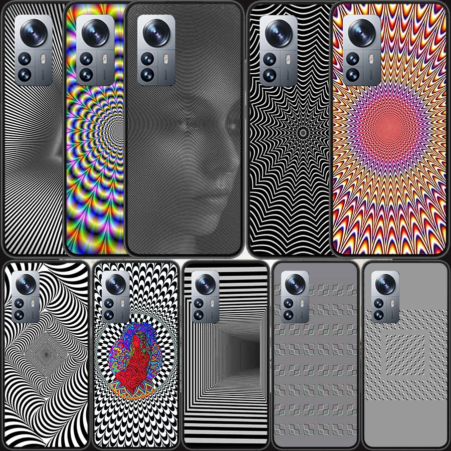 Visual illusion art picture Phone Case For Xiaomi Mi 13 12 11T 10T 12T Pro 12X 11i 11 Ultra 10 Lite 5G 9 8 6X 5X A1 A2 Cover Cap