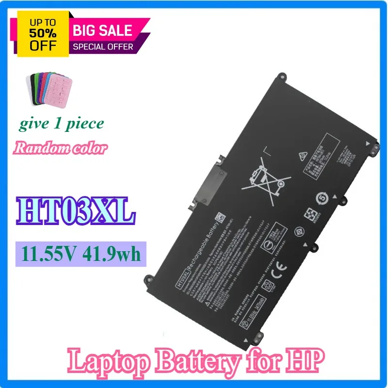 

Laptop Battery HT03XL L11119-855 for HP Pavilion 15-CS 15-CW 15-CU 15-DA 14-CE 14-CF 14-DF 17-CA 15-DW0033NR 15-cu1xx