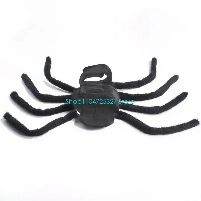 

D8KF Хэллоуин кот паук костюм маленький средний костюм собаки-паука одежда для фотосъемки