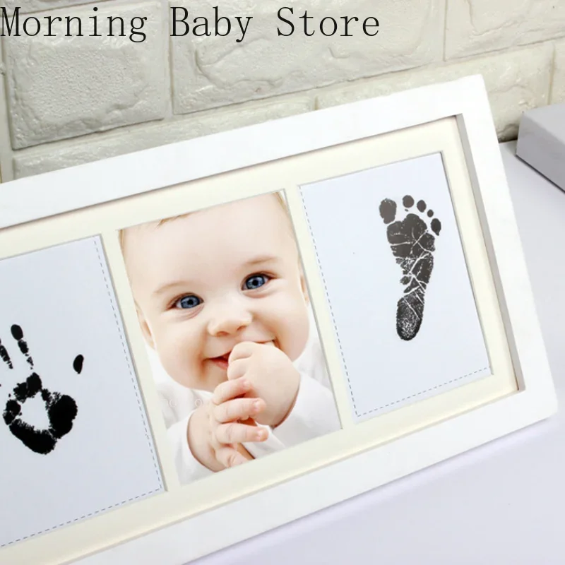 DIY Newborn Hand and Foot Print Ink Infant Baby Handprint Footprint Photo Frame Newborn Photography Baby Stuff Baby Birth Gift