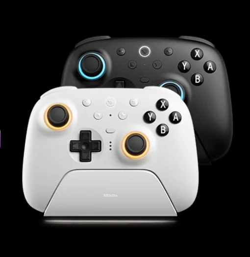 Periféricos de escritório para computador, mouse com fio e webcam, controle de jogos com fio, iluminação RGB