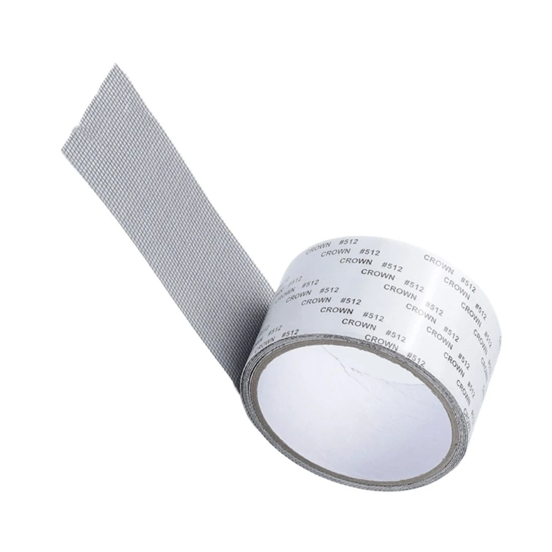 Self Adhesive Net Mesh Repair Tape Window Screen Repair Tape Door Fix Patches Anti Insect Fly Mesh Broken Hole Replacement