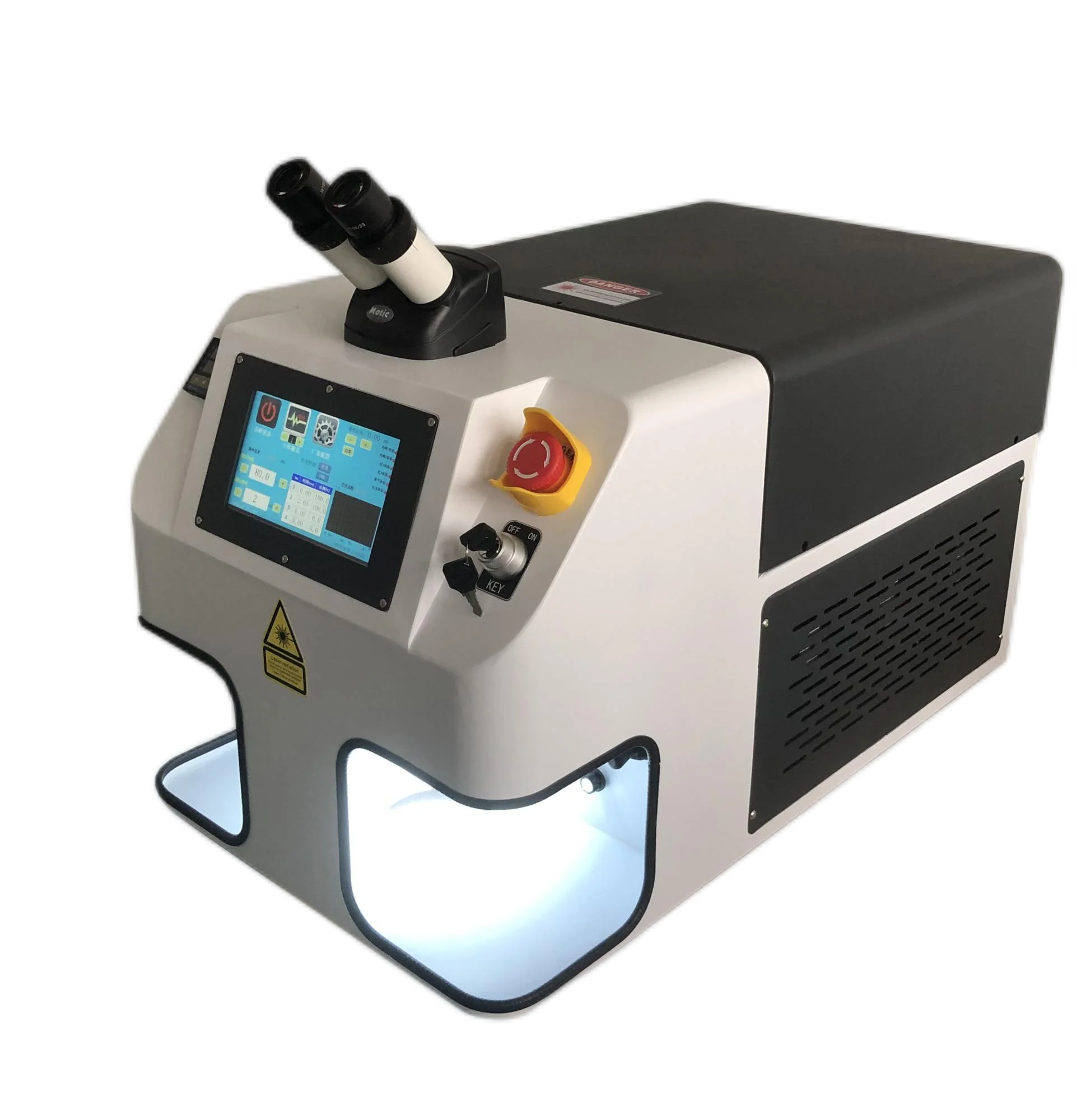 New Design 200W YAG Fiber Spot Water Cooling Jewelry Welding Machine for Gold Rope Chain Ring Repair