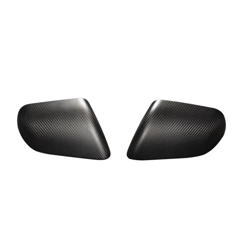 

Matte Carbon Fiber Rear View Mirror Cover with Tuning Light Side Mirror Cover For Mustang 2015+ US Standard
