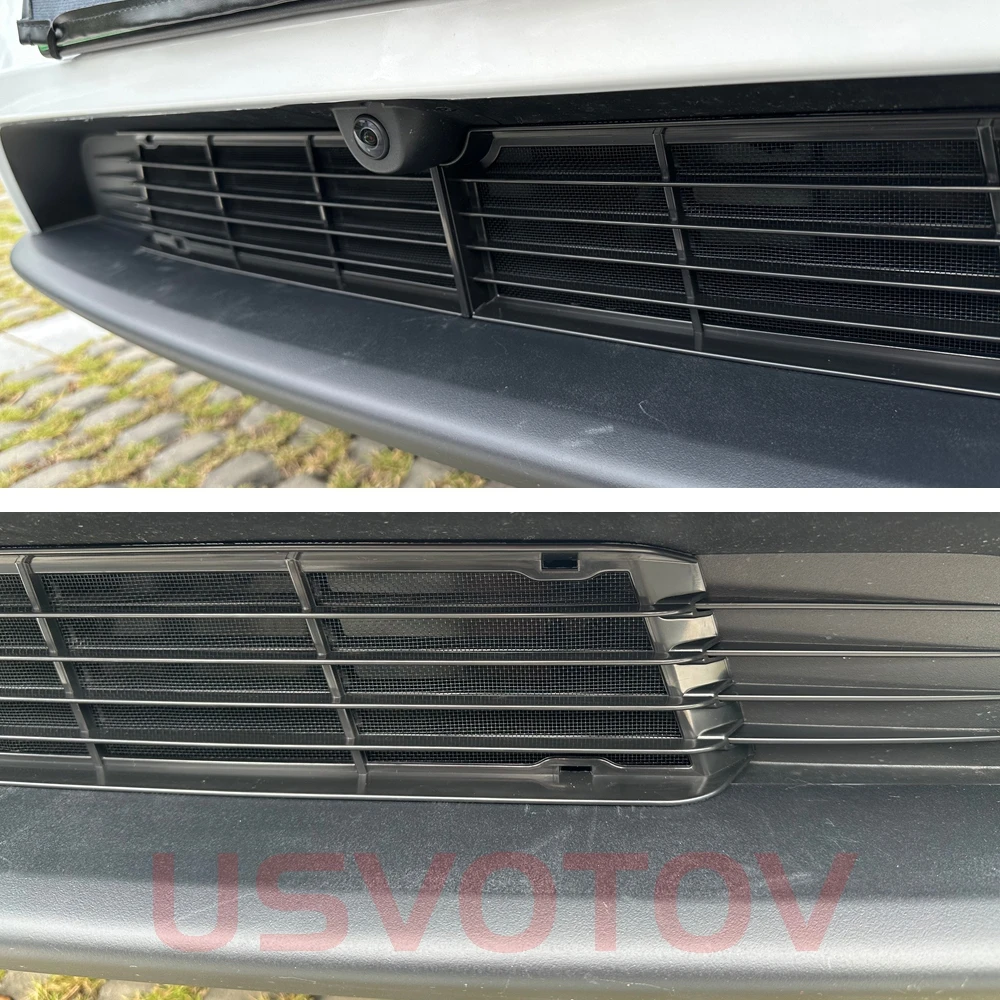 ل تسلا نموذج Y العرعر 2025 المصد السفلي مكافحة الحشرات صافي مكافحة الغبار برهان الداخلية تنفيس غطاء مصبغة أغطية أمامية مقاومة للحشرات #6