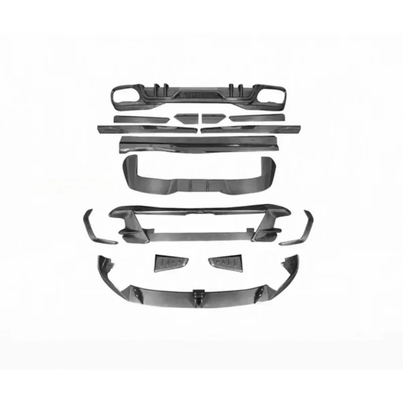 Premium X Late LD Model Dry Carbon Fiber Parts Car Bumpers Conversion Kit Auto Accsori Durle