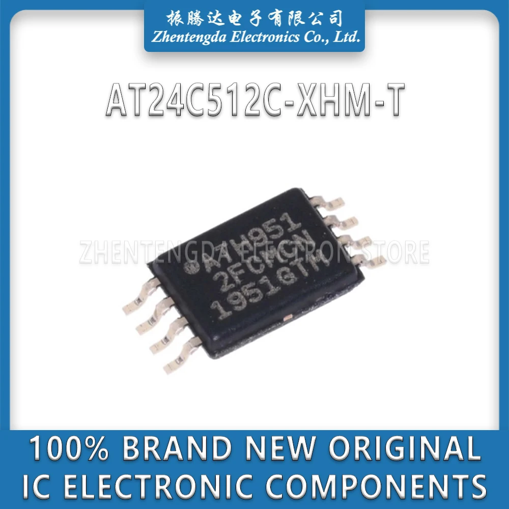 

AT24C512 AT24C512C-XHM-T 2FCM AT24C512C AT24 IC Chip TSSOP-8