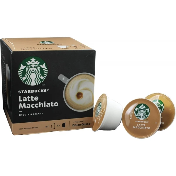 Starbucks Nescafé Dolce Gusto Latte Macchiato Pack 3 x 12 cápsulas