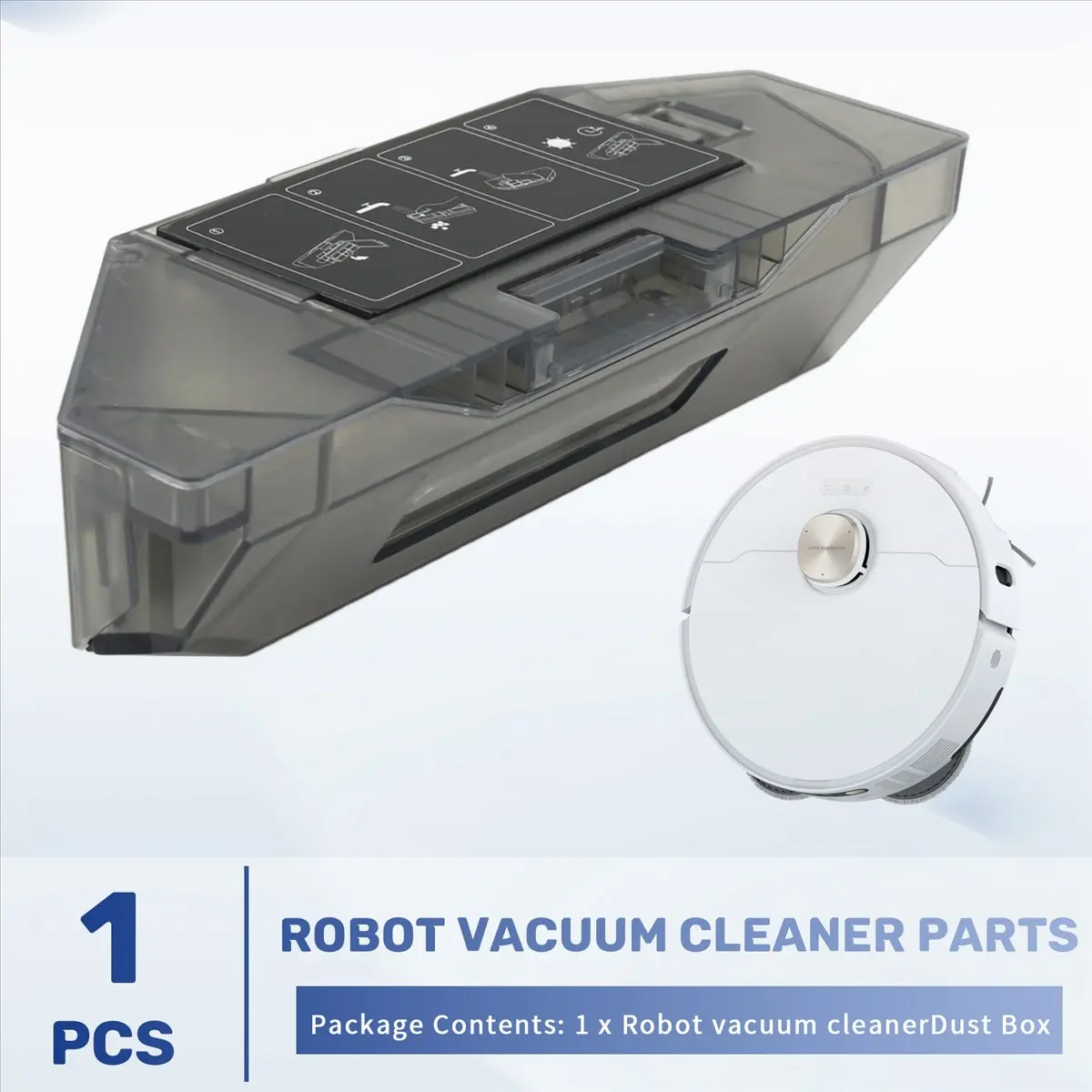 

Пылесборник для X40/X40 Pro/X40 Ultra/S30 Pro Ultra для робота-пылесоса M30S, аксессуары для пылесборника