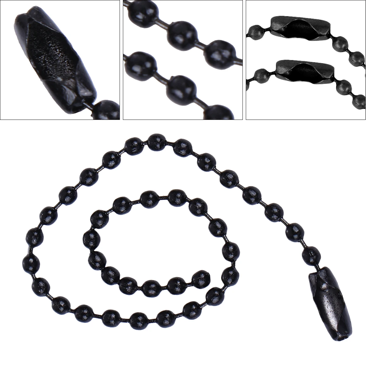 

50 шт., цепочка из бисера, ювелирные аксессуары, объемное ожерелье с шариками, украшение, материал высокого качества, подарок для влюбленных, друзей, мам, родственников, вечеринки