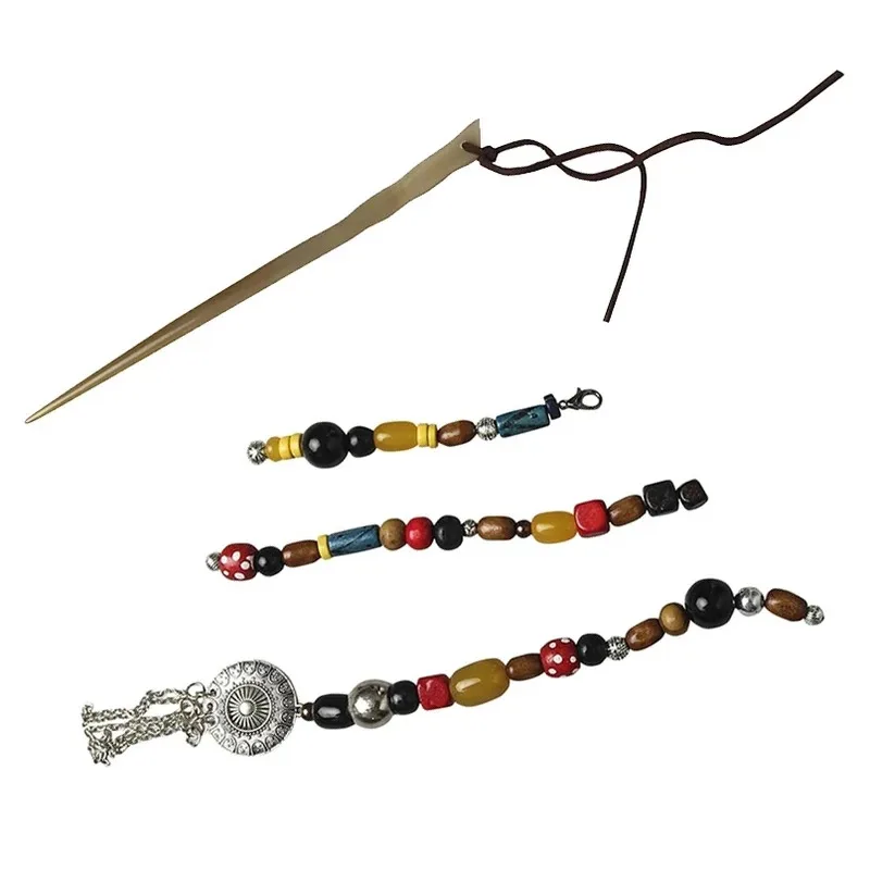 캡틴 모자 할로윈 해적 코스프레 헤어 장식 화려한 가발 헤드웨어 잭 코스튬 액세서리;3.k'6;d.a;