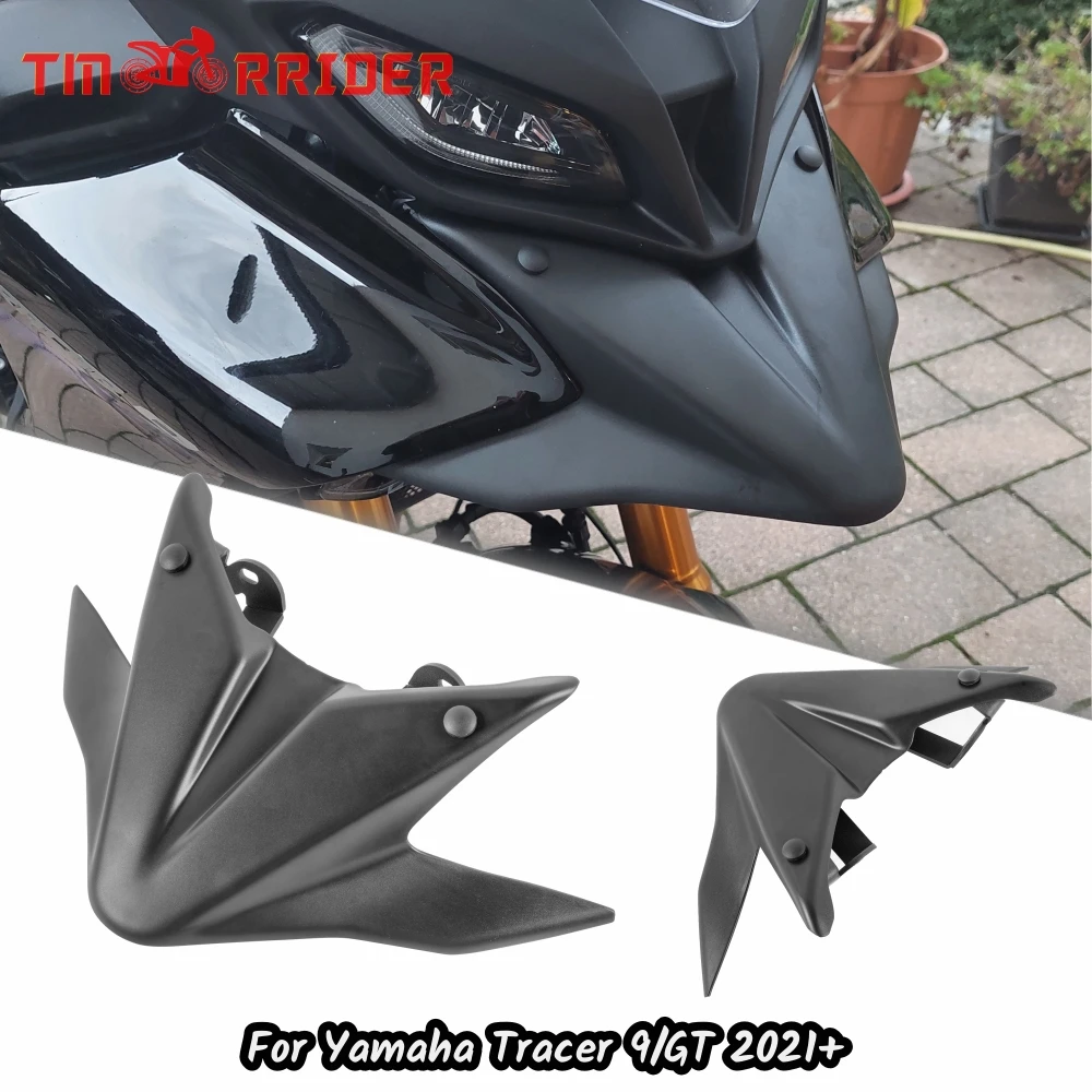 

For Yamaha Tracer 9 GT 2021 2022 2023 Tracer 9GT Motorcycle Front Wheel Beak Nose Cone Extension Cover Lower Headlight Fairing