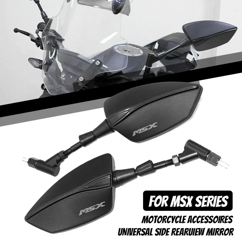 

New High Quality Universal Motorcycle Tomahawk Rear View Mirror For MSX125 Grom 125 MSX MONKEY 125