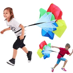 Parapluie d'entraînement de vitesse pour enfants, jouet de sport en plein air, parachute, fitness, course à pied, équipement de gym, enfants, drag, fongique, 02/10/2018