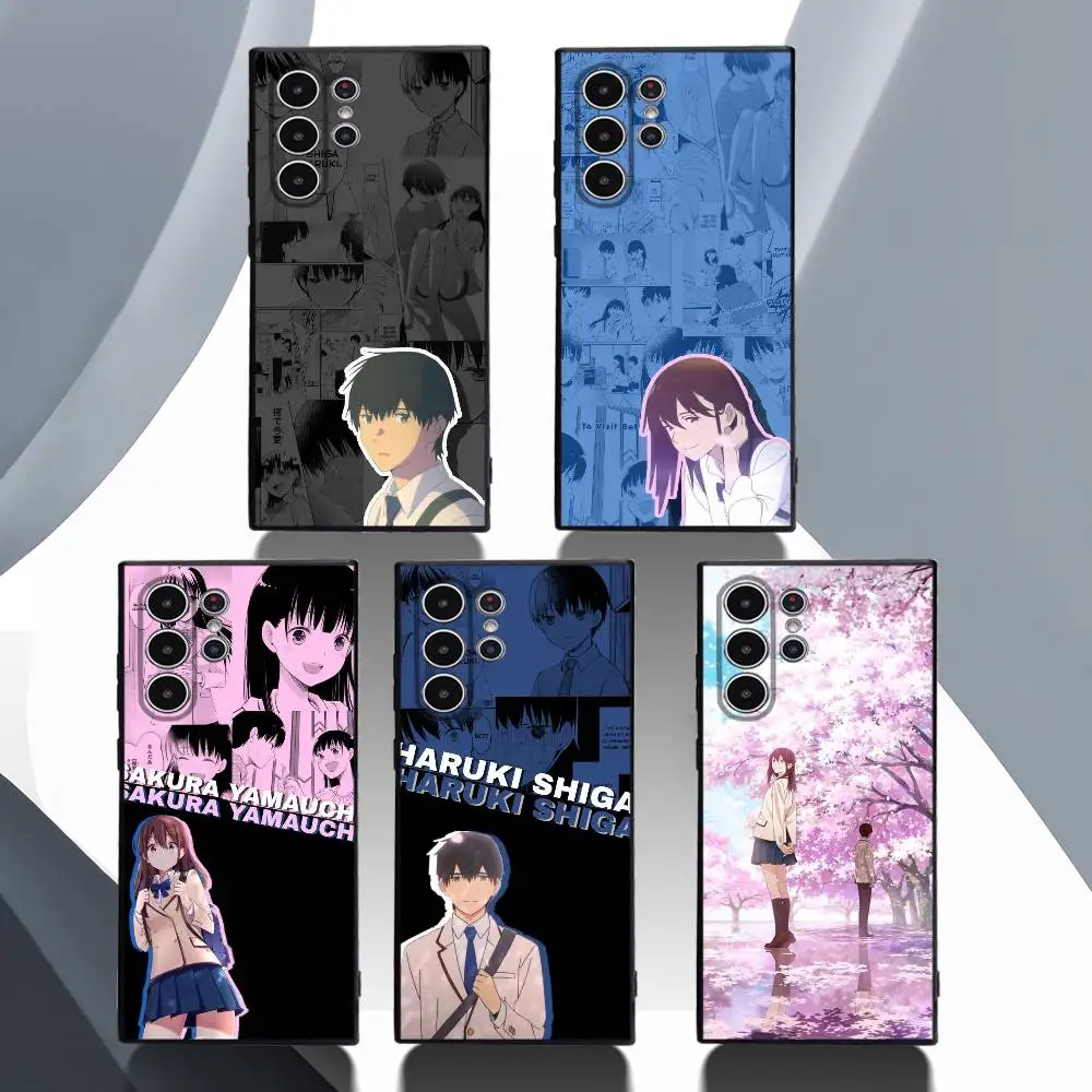 

Anime I Want to Eat Your Pancreas Phone Case For Samsung Galaxy S25 S24 S22 S23 Ultra S21 S20 Plus 5G Protective Silicone Funda