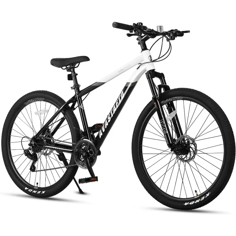 

AVASTA Earth 26 27.5 inch Mountain Bike with 21-Speed, Aluminum Frame, Dual Disc Brake, Comfortable Saddle, Multiple Colors