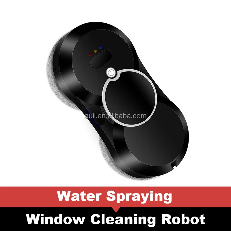 Auto Water Spray Window Vacuum Cleaner Smart Glass Cleaning Robotic Intelligent Automatic Cleaner Robot