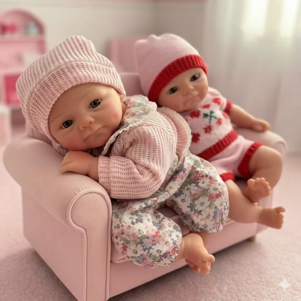 

1 PCS /33cm Coco Open Mouth Bebe Reborn Silicone Girl Doll With 3D Painted Skin Washable Soft Touch Newborn Silicone Doll