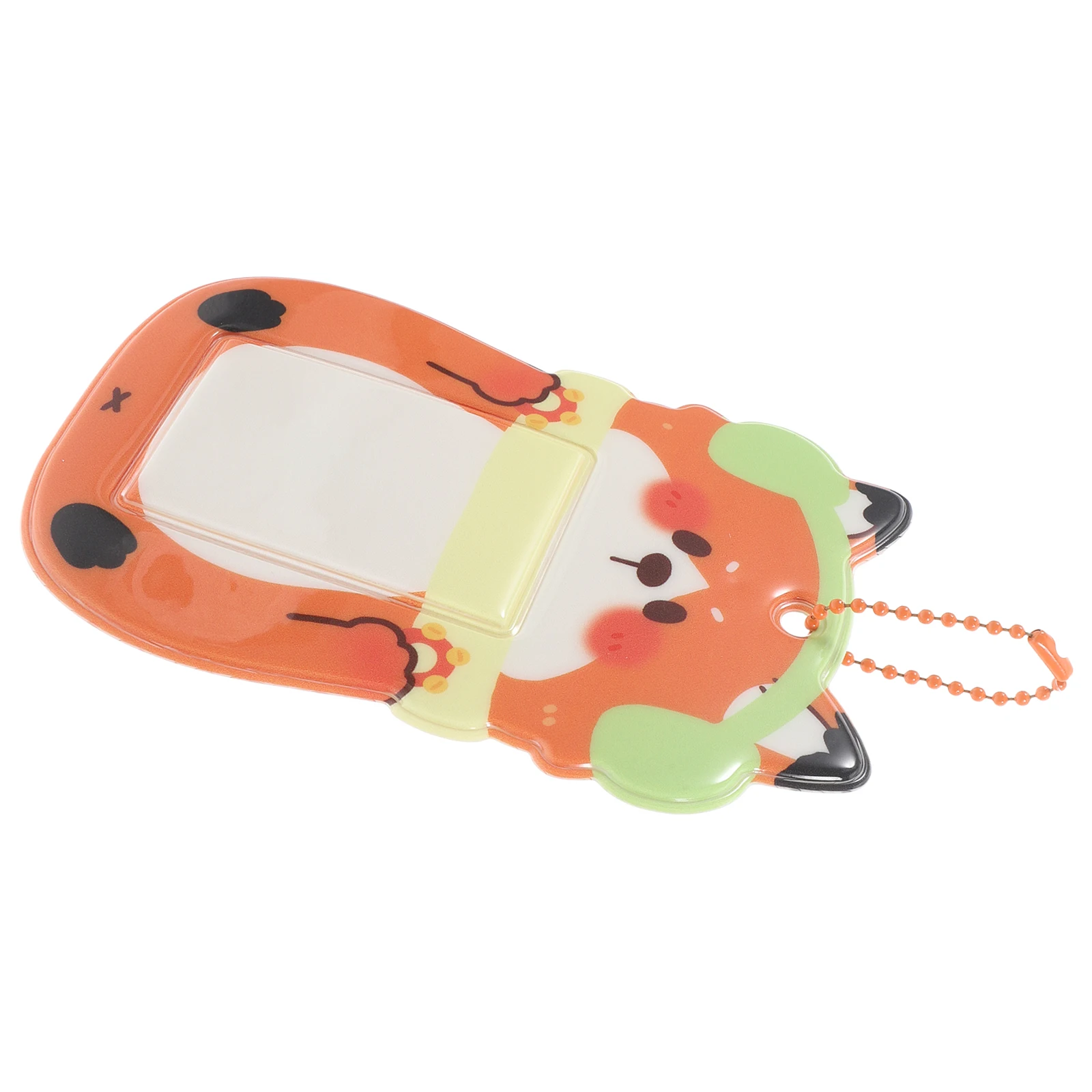 

Cartoon Animal PVC Card Holder Set Puppy Keychain Wallet ID Photo Sleeve Business Cards Protector Memorable Gift Team Sport
