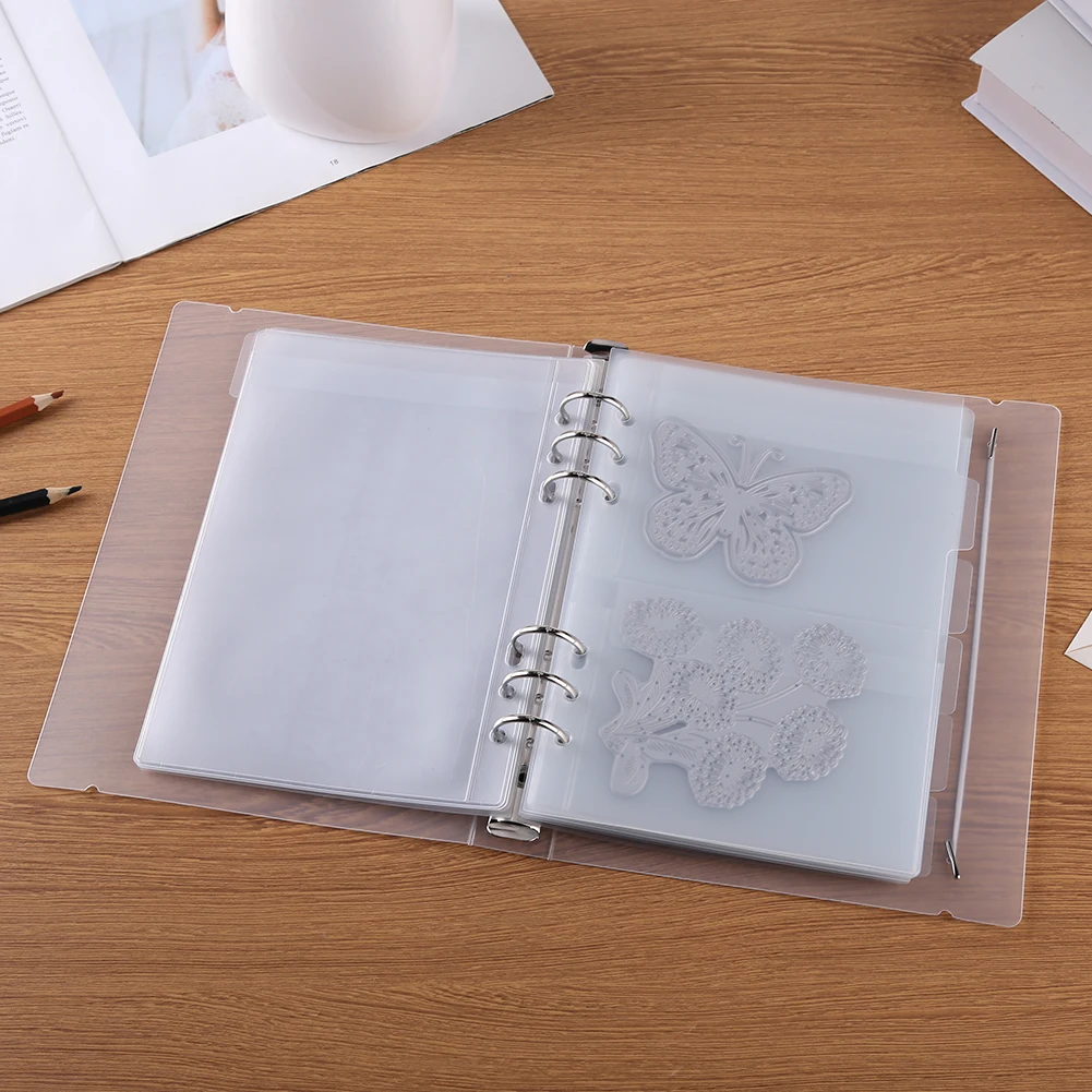 Cutting Dies Storage Book for Scrapbook Album Decor Tool Inner Page Cover Store Container DIY  Organizer Box