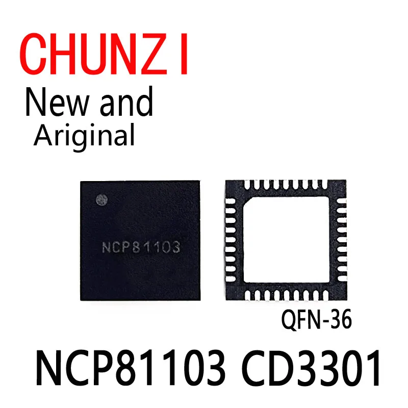 5Pcs New and Original QFN NCP81103 CD3301 V3605 CM501 BSC079N03SG