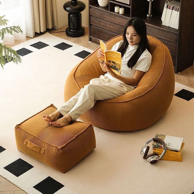 Bean bag sofa lazy can lie down sitting room bedroom single sofa Internet celebrity home leisure small apartment sofa chair