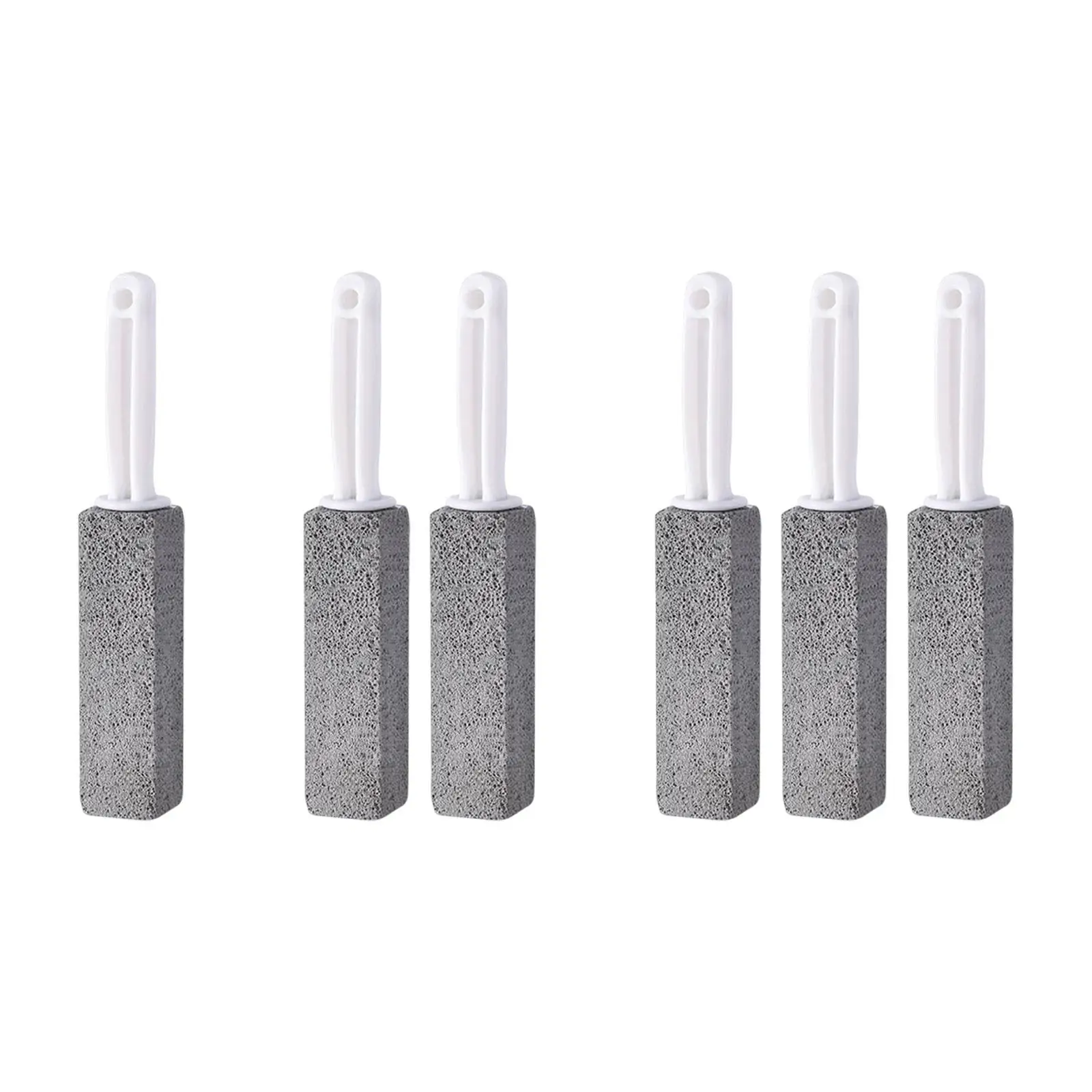 Pumice Stone Limescale Remover with Handle, Pumice Toilet Brush for Kitchen Swimming Pools BBQ Tiles