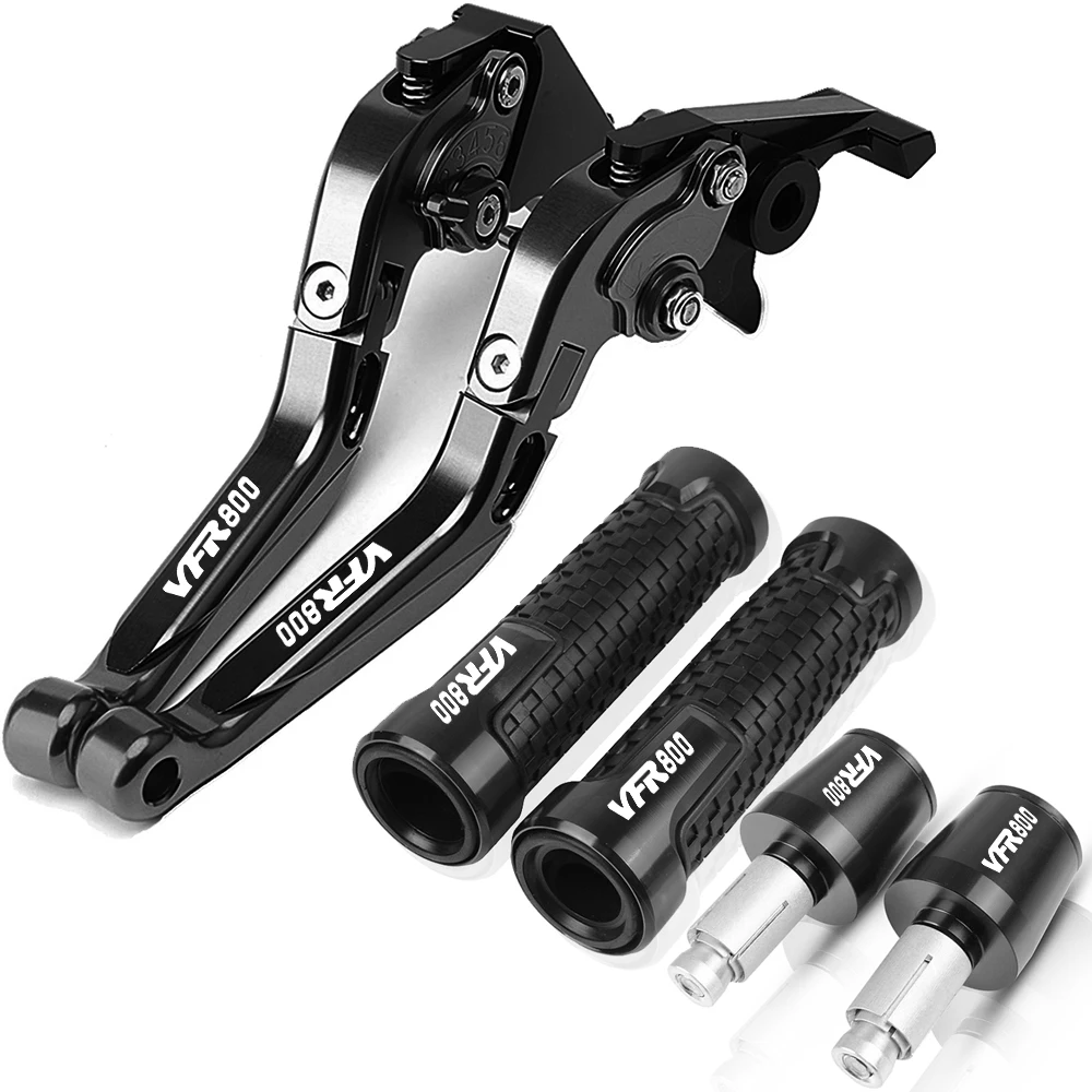 

Motorcycle Brake Clutch Levers Handlebar Hand Grips ends For HONDA VFR800 VFR 800 2002-2017 2003 2004 2005 2007 2008 2009 2010
